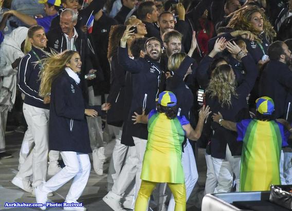 تصاویر دیدنی از اختتامیه المپیک برزیل