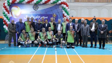 تیم های کانون بازنشستگان استان گلستان و فارس منتخب سوپر جام والیبال سازمان تأمین اجتماعی