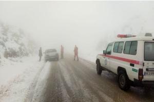 گرفتار شدن ۱۵ هزار و ۱۶۰ نفر در برف و کولاک در ۲۸ استان