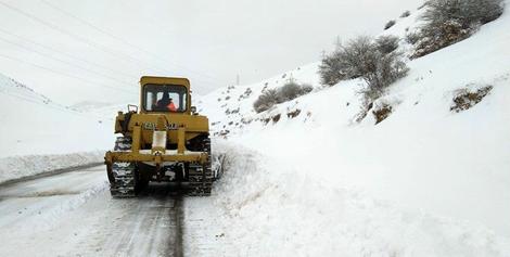 بارش یک متر برف در ارتفاعات مازندران