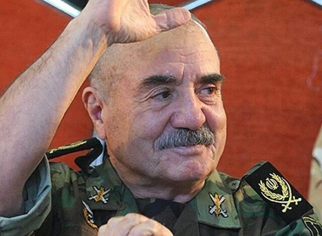 یک فرمانده ارتش ایران درگذشت