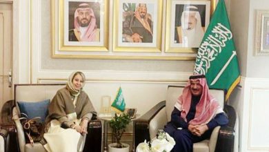 دیدار سفیر عربستان در تهران با خانم سفیر/عکس