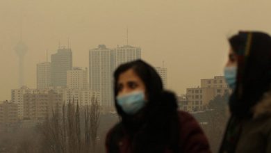 تهرانی‌ها حدود یک سوم از سال، در هوای ناسالم نفس کشیدند