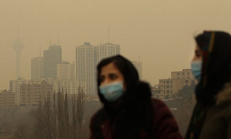 تهرانی‌ها حدود یک سوم از سال، در هوای ناسالم نفس کشیدند