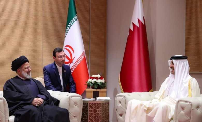 رئیسی در دیدار با امیر قطر: روابط اقتصادی با رژیم صهیونیستی به‌منزله حمایت مالی از آن است