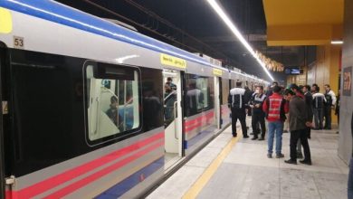 حادثه شب گذشته مترو تهران چه بود؟