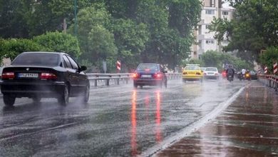 رگبار باران در تهران/ هوای تهران دوباره سرد می شود؟