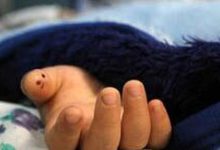 مرگ تلخ کودک پنج ماهه بر اثر ریزش سقف پیاده رو