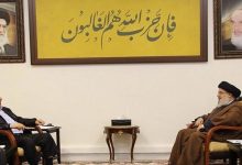 دیدار دبیرکل حزب‌الله با هیئتی از حماس