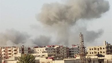 حمله اسرائیل به حومه دمشق پایتخت سوریه