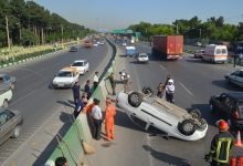 تهران در جایگاه دوم تصادفات منجر به فوت