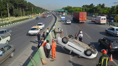 تهران در جایگاه دوم تصادفات منجر به فوت