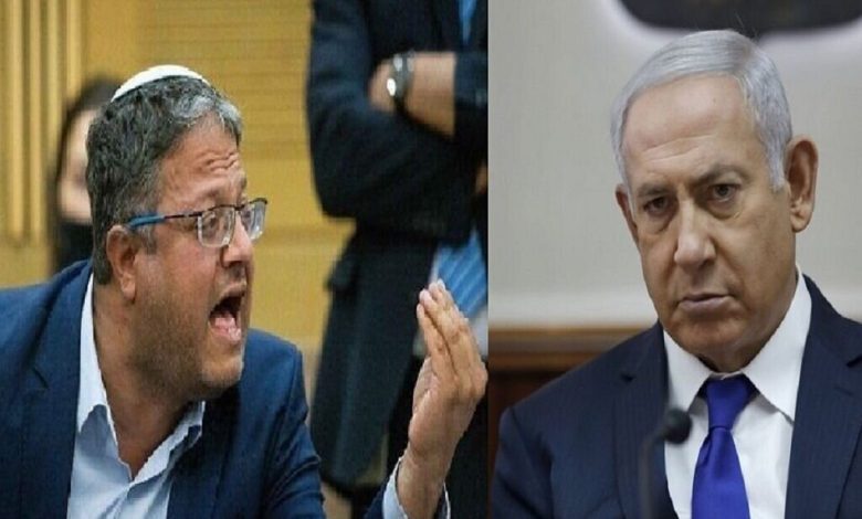 نتانیاهو از سوی بن گویر تهدید شد