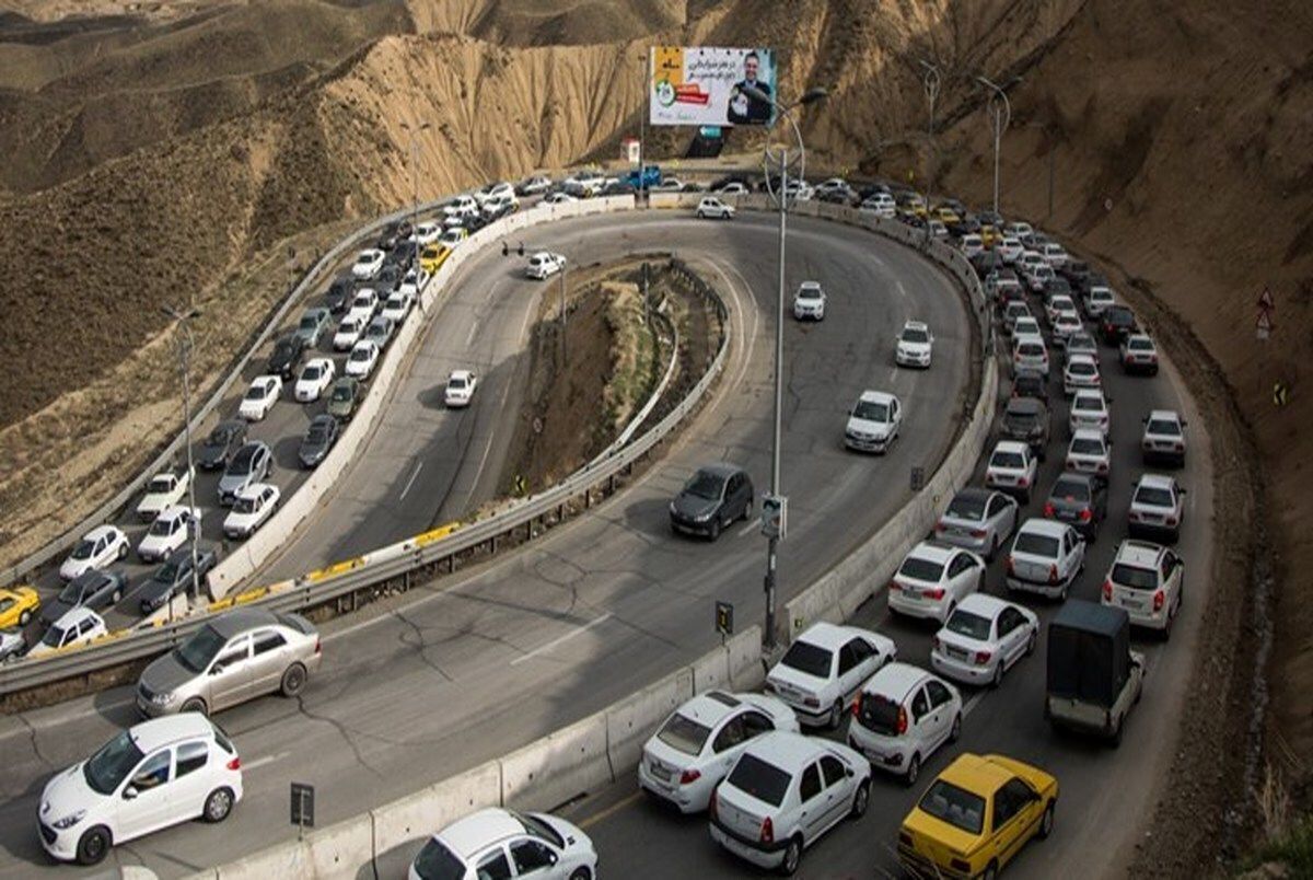 جاده چالوس فردا یک طرفه می‌شود