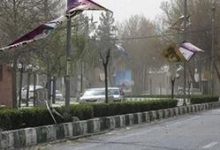 سقوط دکل مخابراتی در قزوین! یک موتورسوار مصدوم شد