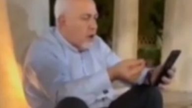 ظریف در واکنش به شعارهای جلیلی: من که هشت سال در شورای امنیت بودم یک کلمه از عمق راهبردی متوجه نشدم!