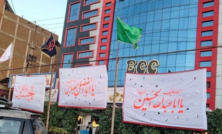 طالبان پرچم‌های حسینی و سقاخانه‌ها را از کابل جمع کرد!