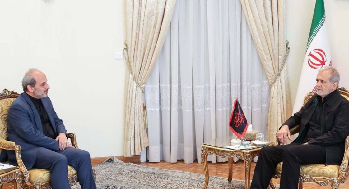 دیدار رئیس سازمان صداوسیما و دبیر شورای‌ عالی امنیت ملی با رئیس‌جمهور منتخب +عکس
