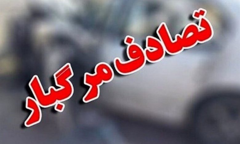 واژگونی مرگبار پراید در بزرگراه صدر