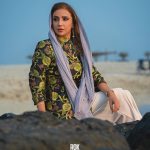 استایل خاص بازیگر زن تلویزیون در ساحل دبی(عکس)