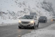 بارش برف و باران در جاده ها/ از سفرهای غیرضرور طی ۴۸ ساعت آینده خودداری کنید