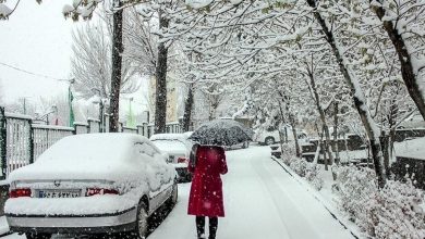 ورود سامانه بارشی جدید طی پنجشنبه/ بارش برف و باران در ۱۷ استان