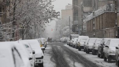 یخبندان در راه تهران؛ هوا ۱۰ درجه سردتر می‌شود