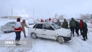 بازگشایی جاده چالوس از ساعت۲۴ امشب/ بارش برف و باران در جاده‌های ۲۵ استان