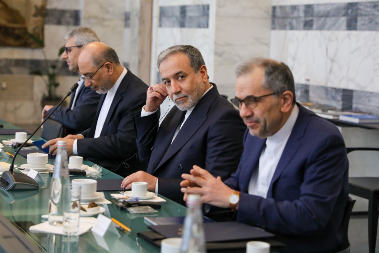 عراقچی: موفق شدیم در خصوص یکسری اصول و اهداف به تفاهم بهتری برسیم / مذاکرات رو به جلو بود / از چهارشنبه مذاکرات فنی در سطح کارشناسان در عمان برگزار میشود