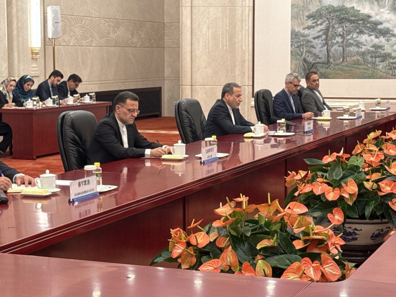 دیدار عراقچی با معاون اول نخست‌وزیر چین/عکس
