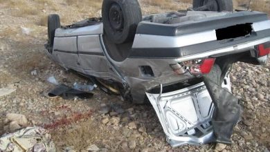 واژگونی یک خودروی پژو ۴۰۵ حامل اتباع افغانستانی؛ ۶ نفر جان باختند