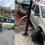 ببینید؛ تصادف به سبک GTA در کرمان