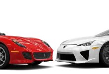 مقایسه دو اسطوره سریع و لوکس؛ لکسس LFA و فراری 599 GTO در یک قاب (+اینفوگرافی)