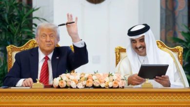 ترامپ پس از دیدار دو ساعته با امیر قطر: پرونده ایران را بررسی کردیم