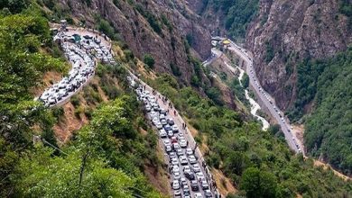 جاده چالوس از این ساعت یک‌طرفه می‌شود
