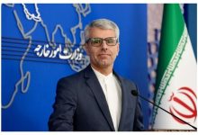 سخنگوی وزارت امور خارجه: ادامه تحریم‌ها علیه ایران، جدیت دیپلماسی آمریکا را زیر سؤال می‌برد