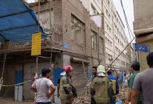 حادثه تخریب ساختمان در تهران/ ۳ کارگر افغان مصدوم شدند