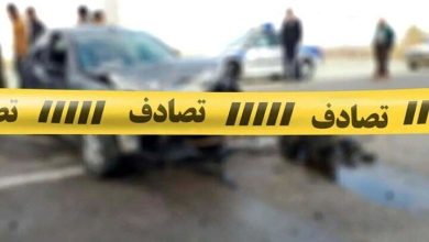 تصادف مرگبار در بزرگراه چمران تهران/ راننده به بیرون پرت شد/ عکس