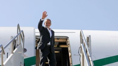 رئیس‌جمهور کرمانشاه را به مقصد تهران ترک کرد