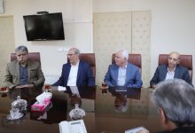 نشست مشترک رییس و اعضای هیات مدیره کانون کارگران بازنشسته تامین اجتماعی تهران با مدیر کل کار استان تهران