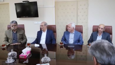 نشست مشترک رییس و اعضای هیات مدیره کانون کارگران بازنشسته تامین اجتماعی تهران با مدیر کل کار استان تهران