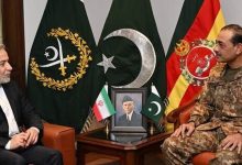 رایزنی عراقچی با فرمانده ارتش پاکستان