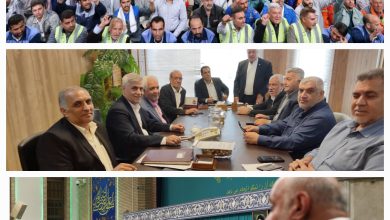 حضور عضو هیات مدیره کانون عالی کارگران بازنشسته تامین اجتماعی در دیدار کارگران با رهبر انقلاب