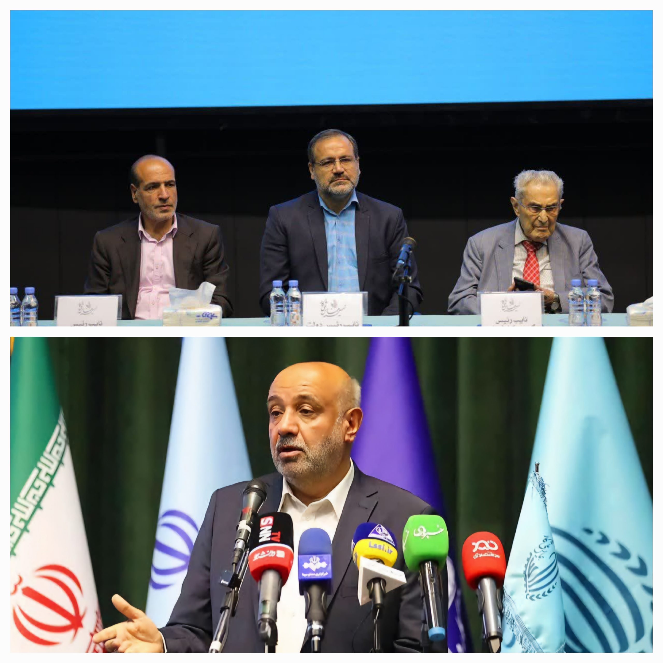 حضور رئیس کانون عالی شوراهای اسلامی کار در نهمین همایش ملی کار