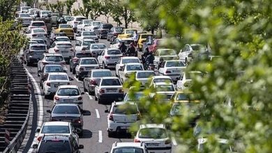 ترافیک سنگین در برخی ورودی‌های تهران