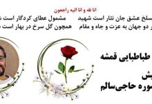 شهادت دانشمند هسته ای و همسرش