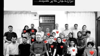شهادت ۱۲ تن از خانواده دانشمند ایرانی صدیقی صابر