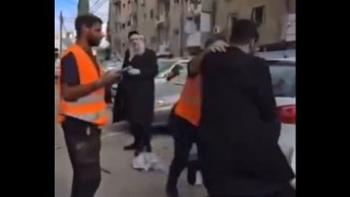 کتک خوردن شهردار بنی براک در ملاء عام/ دردسر موشک ایرانی برای مسئولین اسرائیلی (فیلم)