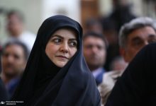دیدار دختر پزشکیان با خانواده الهه حسین نژاد+ تصویر