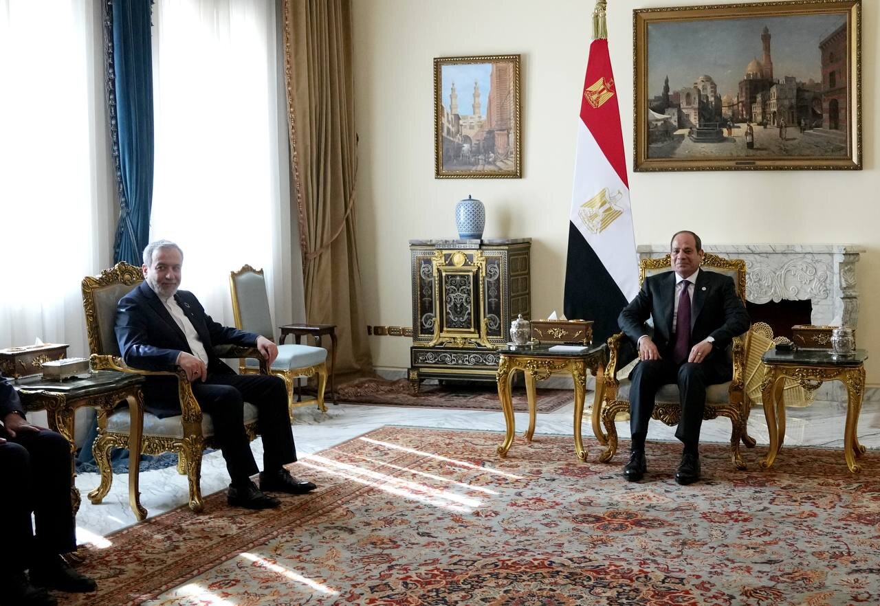 عراقچی با رئیس جمهور مصر دیدار کرد/عکس